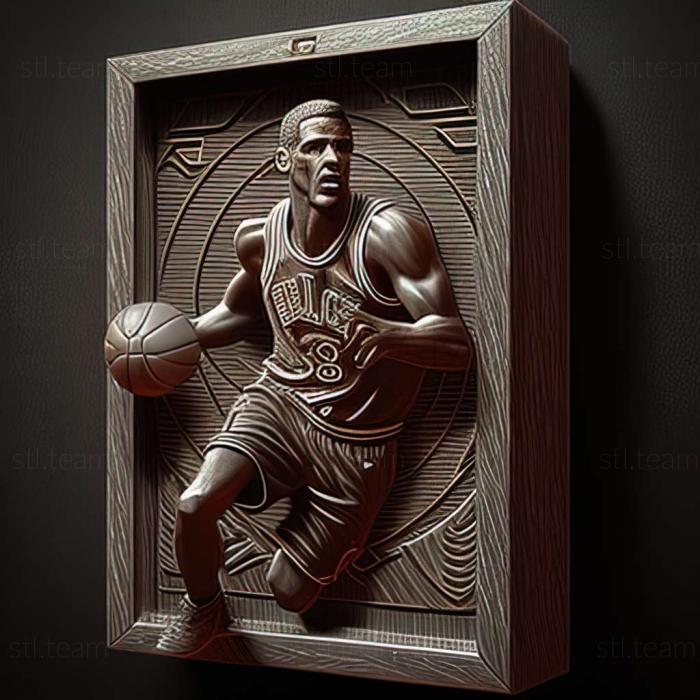 3D модель Гра NBA Live 09 (STL)